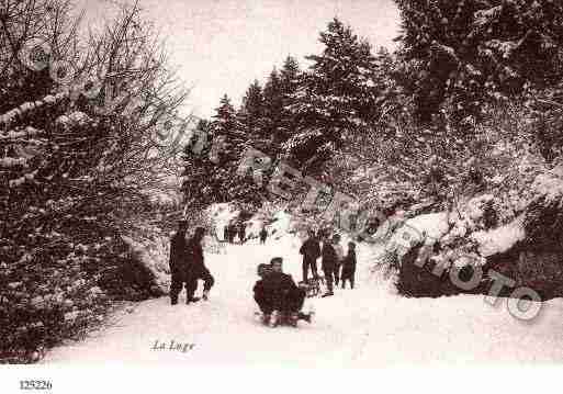 Ville de PONTARLIER Carte postale ancienne