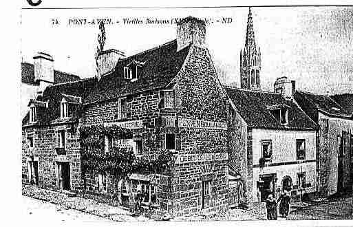 Ville de PONTAVEN Carte postale ancienne Ville de PONTAVEN Carte postale ancienne