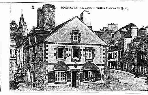 Ville de PONTAVEN Carte postale ancienne