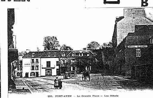 Ville de PONTAVEN Carte postale ancienne