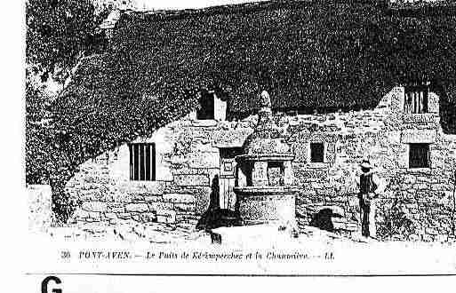 Ville de PONTAVEN Carte postale ancienne