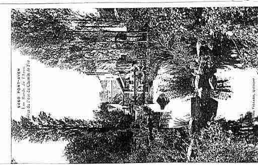 Ville de PONTAVEN Carte postale ancienne