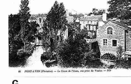 Ville de PONTAVEN Carte postale ancienne  Ville de PONTAVEN Carte postale ancienne