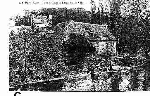 Ville de PONTAVEN Carte postale ancienne