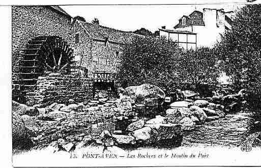 Ville de PONTAVEN Carte postale ancienne Ville de PONTAVEN Carte postale ancienne