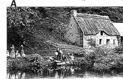 Ville de PONTAVEN Carte postale ancienne