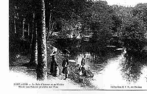 Ville de PONTAVEN Carte postale ancienne