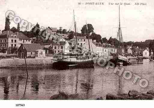 Ville de PONTAVEN Carte postale ancienne