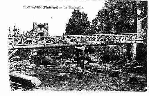 Ville de PONTAVEN Carte postale ancienne