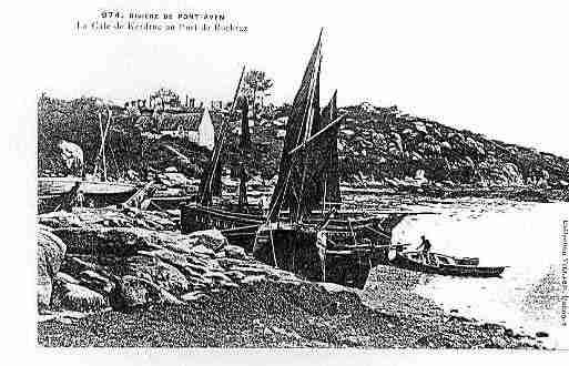 Ville de PONTAVEN Carte postale ancienne