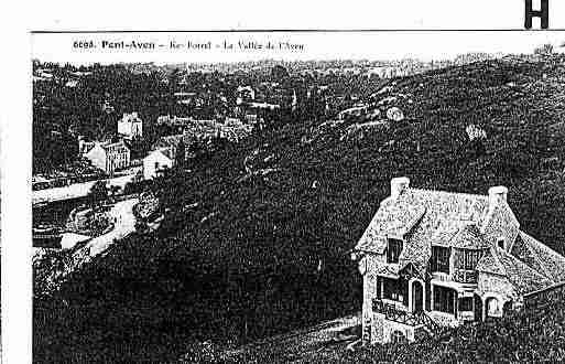 Ville de PONTAVEN Carte postale ancienne