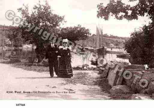 Ville de PONTAVEN Carte postale ancienne