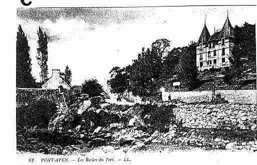 Ville de PONTAVEN Carte postale ancienne