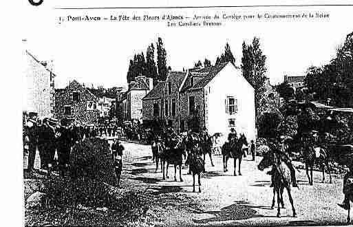 Ville de PONTAVEN Carte postale ancienne Ville de PONTAVEN Carte postale ancienne