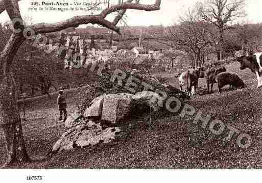 Ville de PONTAVEN Carte postale ancienne