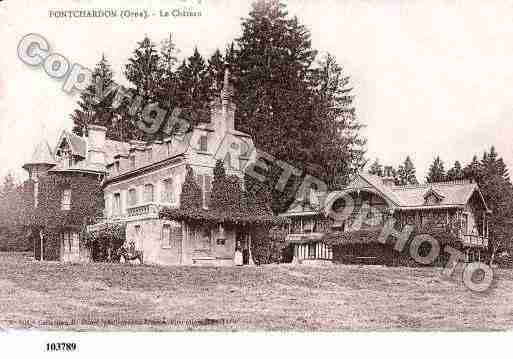 Ville de PONTCHARDON Carte postale ancienne