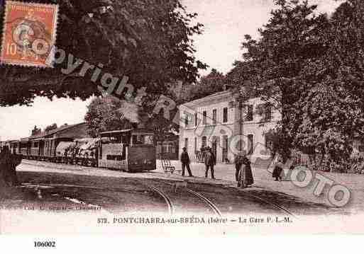 Ville de PONTCHARRA Carte postale ancienne