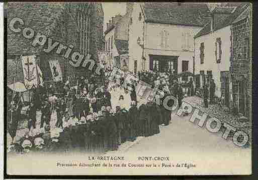 Ville de PONTCROIX Carte postale ancienne