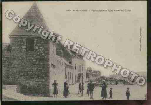 Ville de PONTCROIX Carte postale ancienne