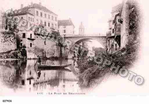 Ville de PONTDEBEAUVOISIN Carte postale ancienne Ville de PONTDEBEAUVOISIN Carte postale ancienne