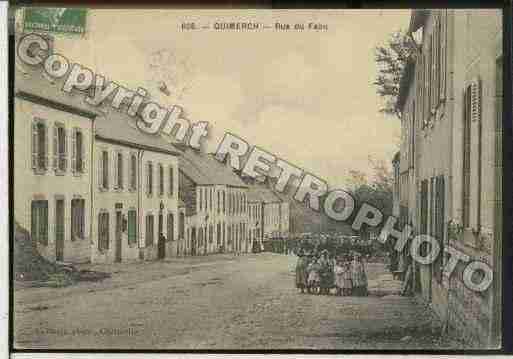 Ville de PONTDEBUISLESQUIMERCH Carte postale ancienne Ville de PONTDEBUISLESQUIMERCH Carte postale ancienne