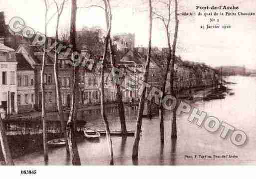 Ville de PONTDEL\\\'ARCHE Carte postale ancienne