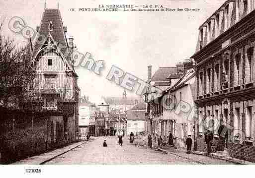 Ville de PONTDEL\'ARCHE Carte postale ancienne
