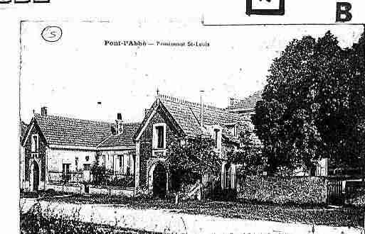Ville de PONTL'ABBE Carte postale ancienne
