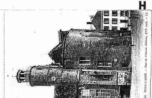 Ville de PONTL\\\'ABBE Carte postale ancienne