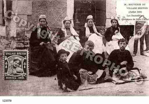 Ville de PONTL\'ABBE Carte postale ancienne