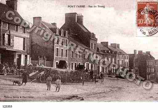 Ville de PONTL\'ABBE Carte postale ancienne