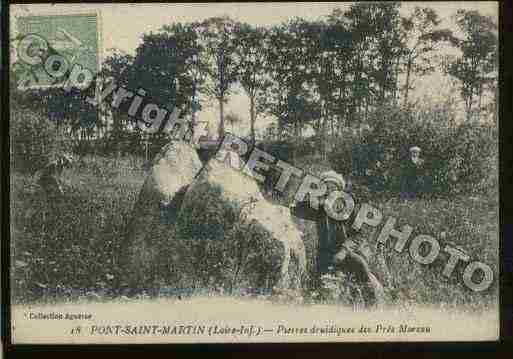 Ville de PONTSAINTMARTIN Carte postale ancienne