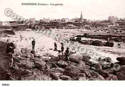 Ville de PORSPODER Carte postale ancienne