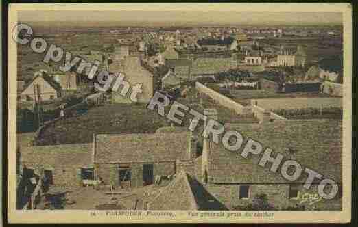 Ville de PORSPODER Carte postale ancienne