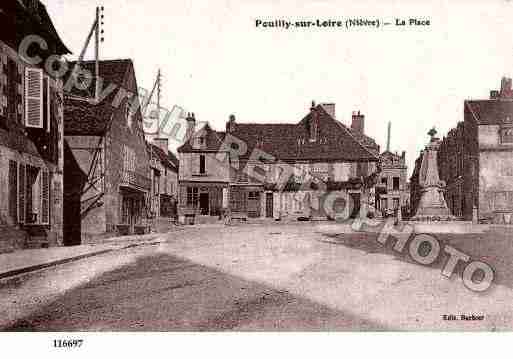 Ville de POUILLYSURLOIRE Carte postale ancienne Ville de POUILLYSURLOIRE Carte postale ancienne