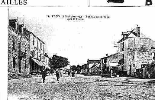 Ville de PREFAILLES Carte postale ancienne