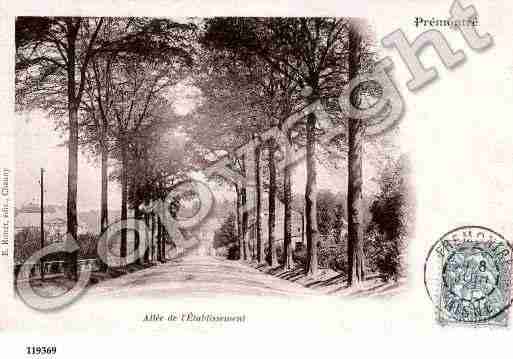 Ville de PREMONTRE Carte postale ancienne