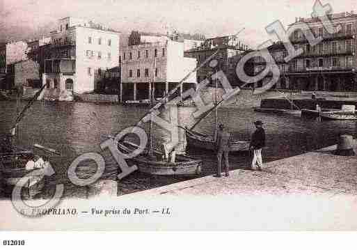 Ville de PROPRIANO Carte postale ancienne