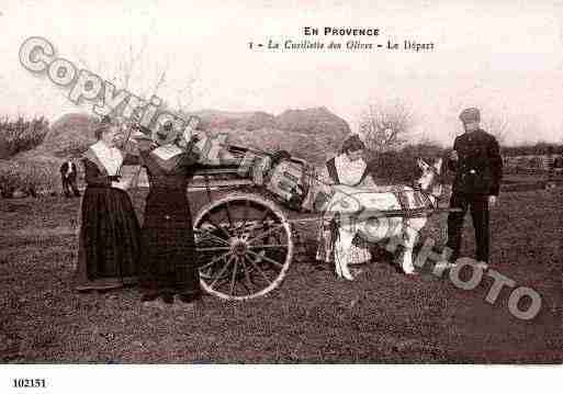 Ville de PROVENCE Carte postale ancienne