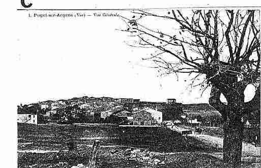 Ville de PUGETSURARGENS Carte postale ancienne