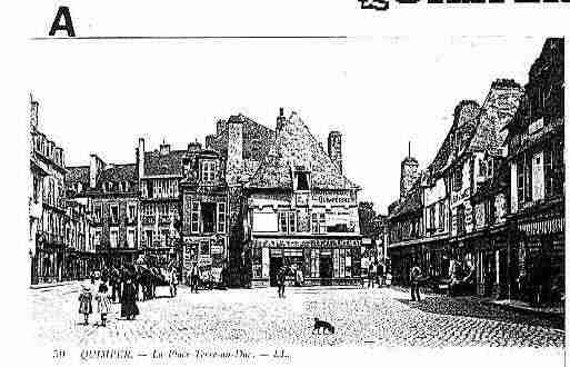 Ville de QUIMPER Carte postale ancienne