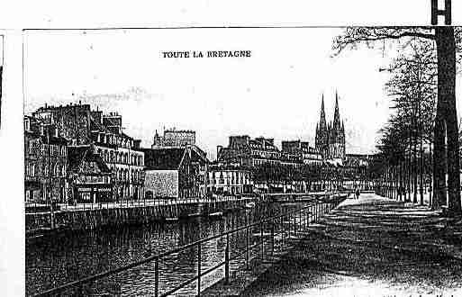 Ville de QUIMPER Carte postale ancienne