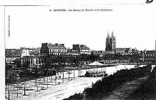 Ville de QUIMPER Carte postale ancienne