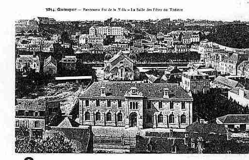 Ville de QUIMPER Carte postale ancienne