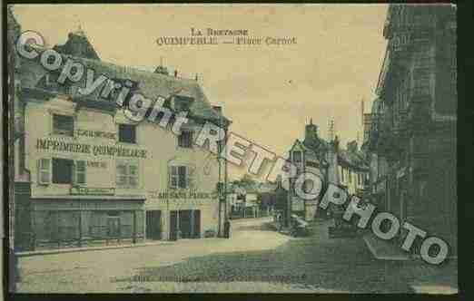 Ville de QUIMPERLE Carte postale ancienne