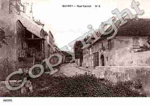 Ville de QUINCYVOISINS Carte postale ancienne