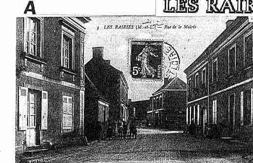 Ville de RAIRIES(LES) Carte postale ancienne