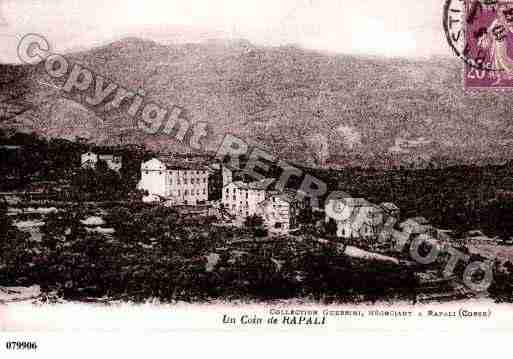 Ville de RAPALE Carte postale ancienne