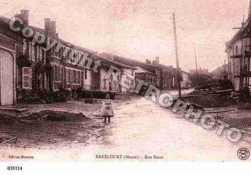 Ville de RARECOURT Carte postale ancienne