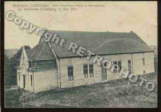 Ville de REDANGE Carte postale ancienne Ville de REDANGE Carte postale ancienne
